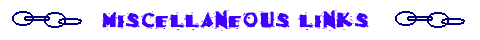 Miscellaneous links